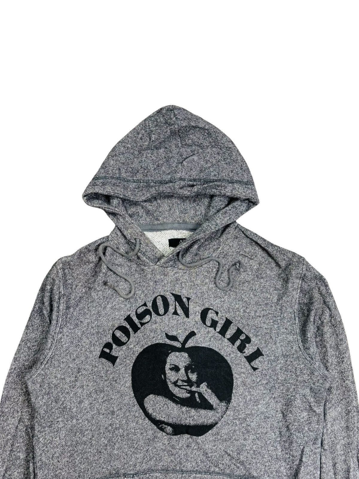 Hysteric Glamour 2000s Moussy - Poison Girl Printed Face Apple Hoodie Size US M / EU 48-50 / 2 - 3 Thumbnail