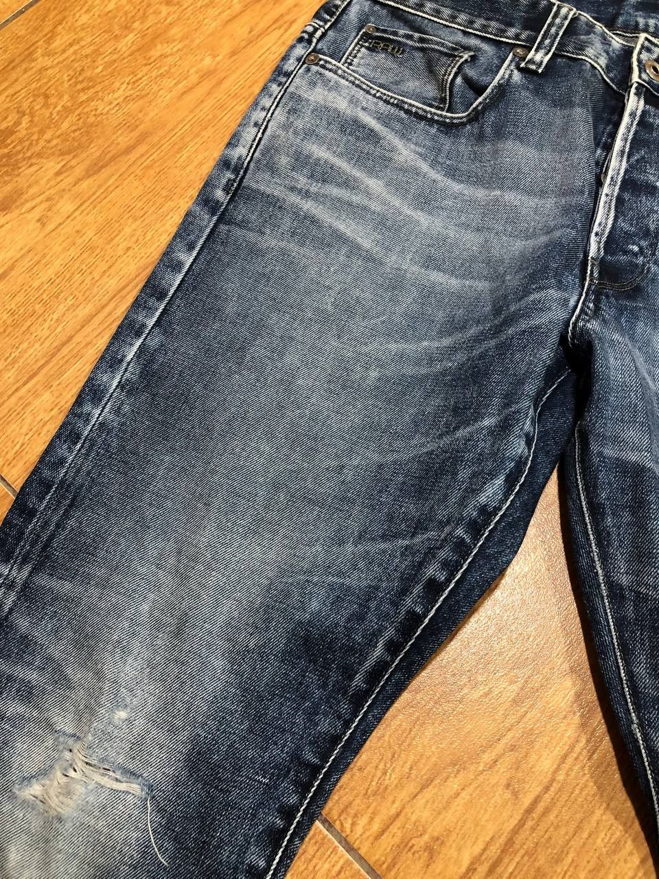 G-Star Vintage G Star Raw denim distressed pants Size US 32 / EU 48 - 18 Thumbnail
