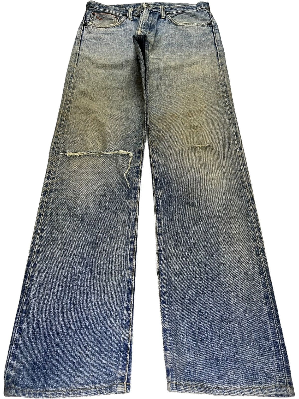 Edwin × Japanese Brand Vintage Japanese Edwin 505 Selvedge Loose Jeans Size US 30 / EU 46 - 2 Thumbnail