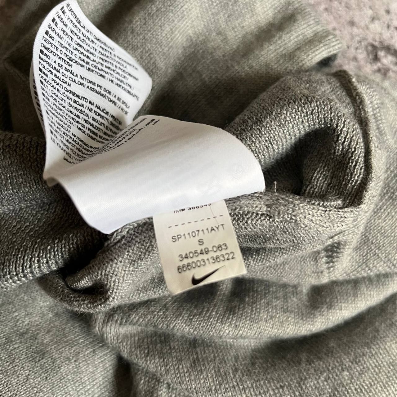 Nike × Vintage Nike Golf Plain Grey Vest Size US S / EU 44-46 / 1 - 6 Thumbnail