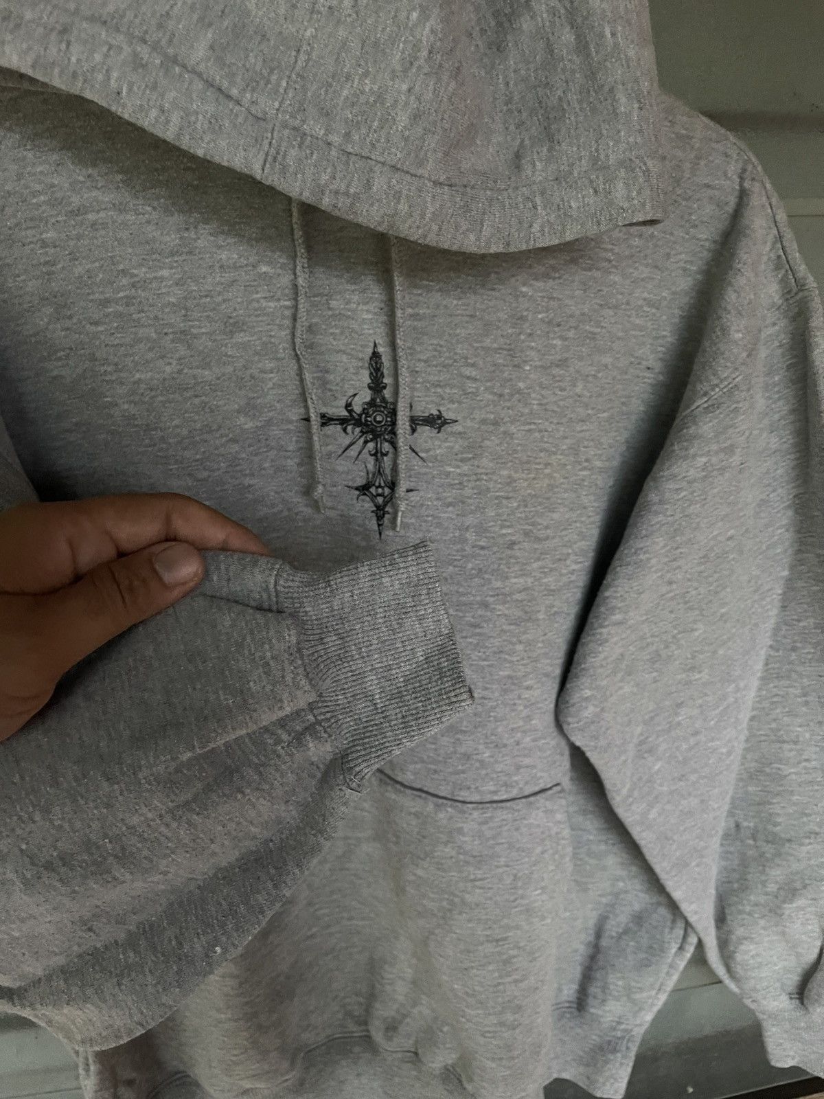 Japanese Brand Vintage 90's Dogcigar Punk LGB If Six Was Nine Hoodie Size US L / EU 52-54 / 3 - 7 Thumbnail