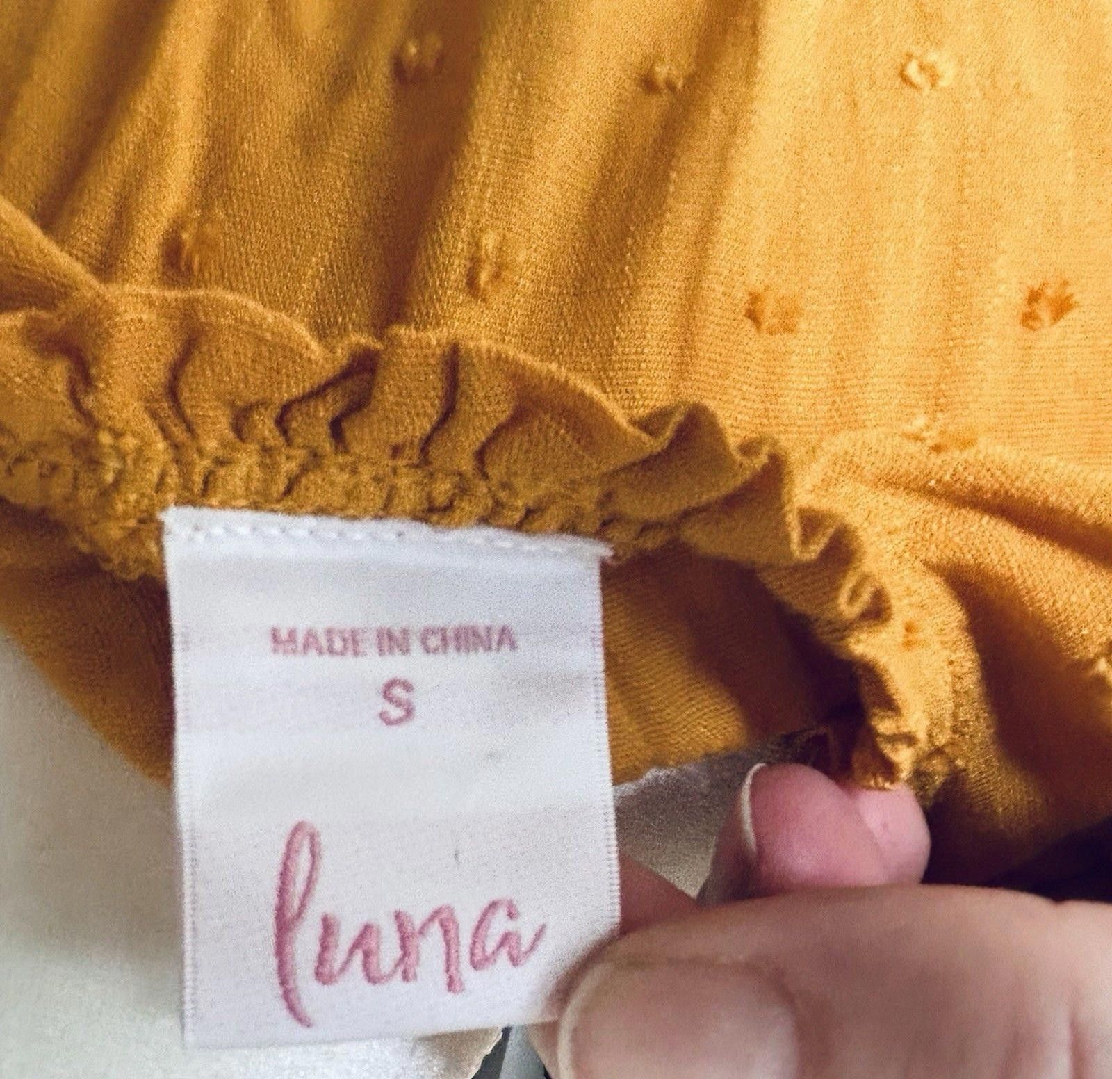 Free People Free People Luna Gold Yellow Boho Festival Babydoll Dress Size S / US 4 / IT 40 - 5 Thumbnail