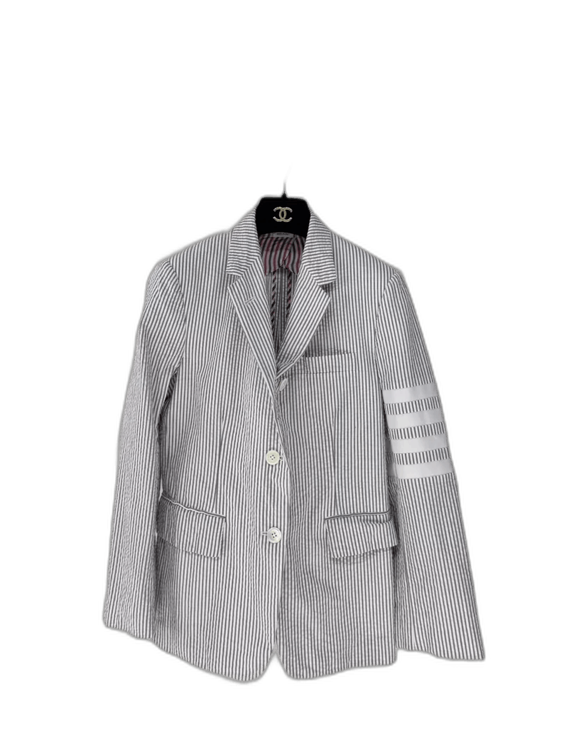 Thom Browne Thom Browne Women's Suit Jacket in Stripe Size M / US 6-8 / IT 42-44 - 1 Thumbnail