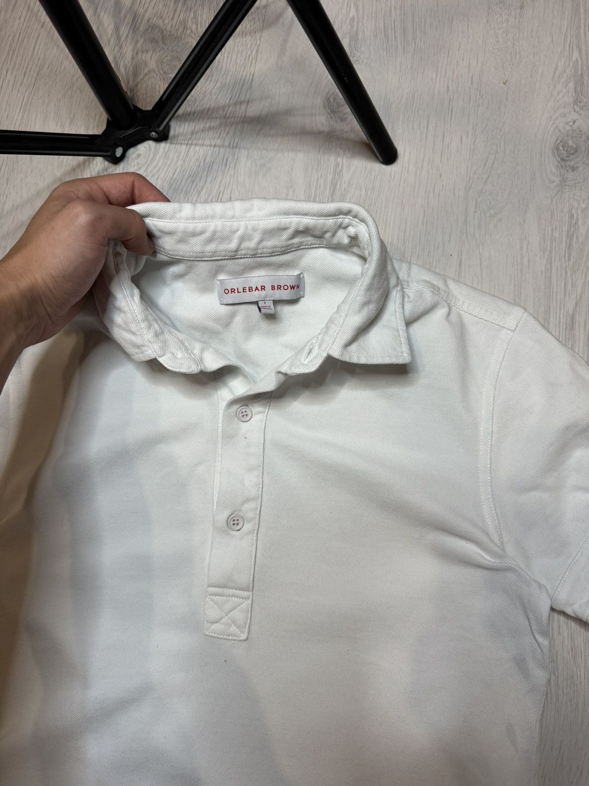 Orlebar Brown Orlebar Brown white Polo Shirt Mens Size S Size US S / EU 44-46 / 1 - 3 Thumbnail