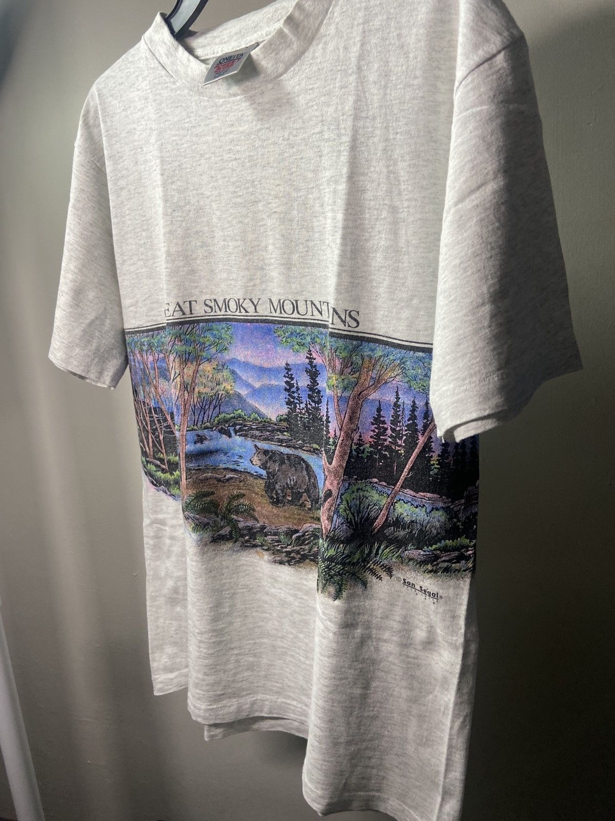 Vintage Great Smoky Mountains Vintage Shirt 90s Size Large San Segal Size US L / EU 52-54 / 3 - 11 Thumbnail