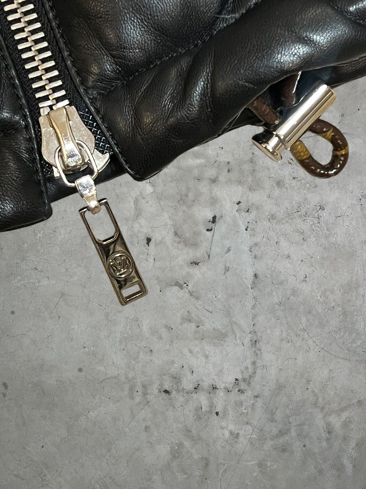 Louis Vuitton Louis Vuitton Embossed Monogram Leather Jacket Size US S / EU 44-46 / 1 - 9 Thumbnail