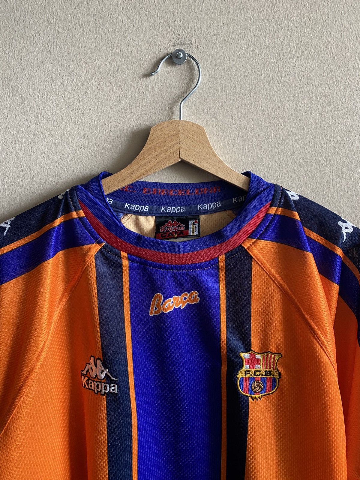Kappa Vintage 1997/1998 Kappa F.C.Barcelona Soccer Jersey Size US L / EU 52-54 / 3 - 2 Thumbnail