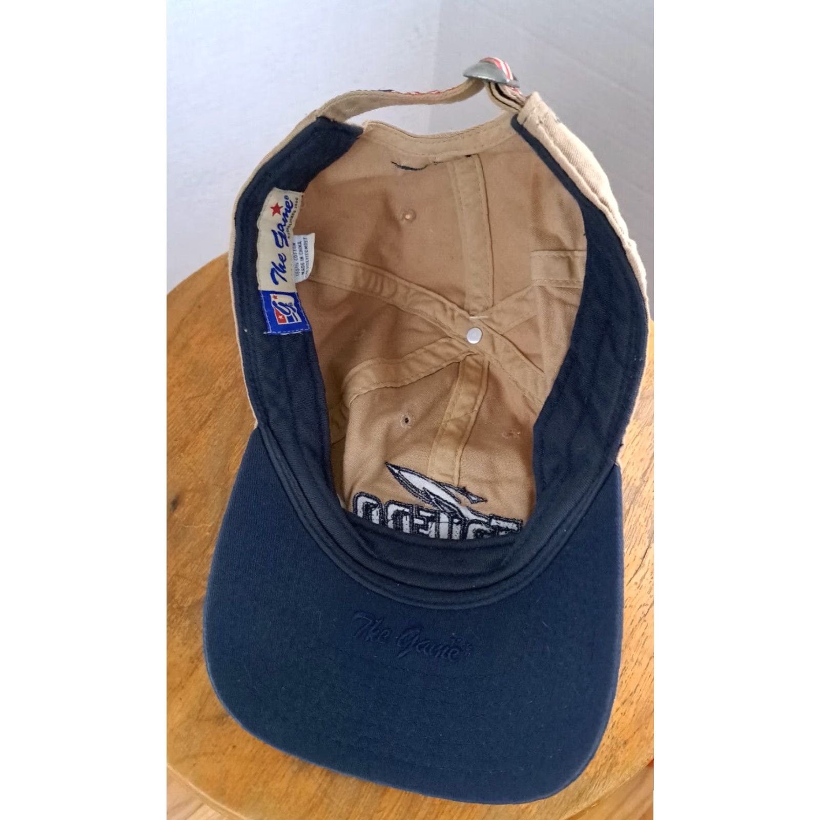 Vintage Toledo University Rockets The Game Adjustable Patriotic Hat Size ONE SIZE - 5 Thumbnail