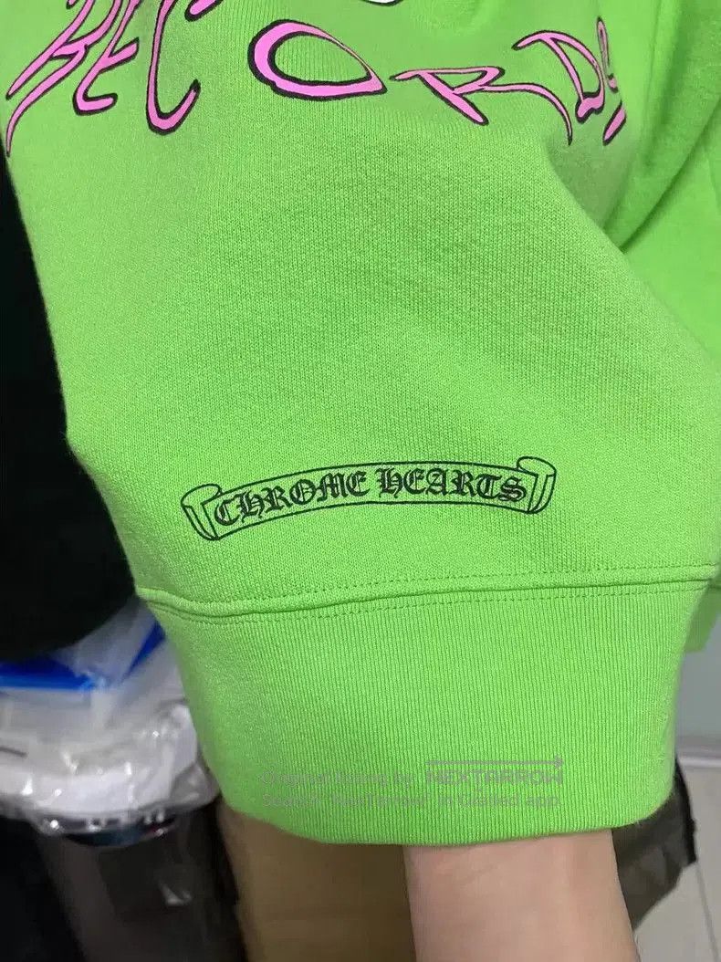 Chrome Hearts Chrome Hearts Sex Series Green Sweatshirt. Size US L / EU 52-54 / 3 - 4 Thumbnail