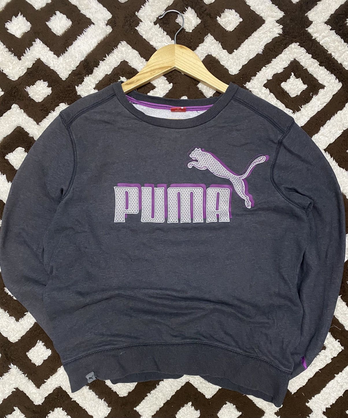 Puma × Vintage RARE Y2K PUMA SWEATSHIRT Size US M / EU 48-50 / 2 - 1 Thumbnail