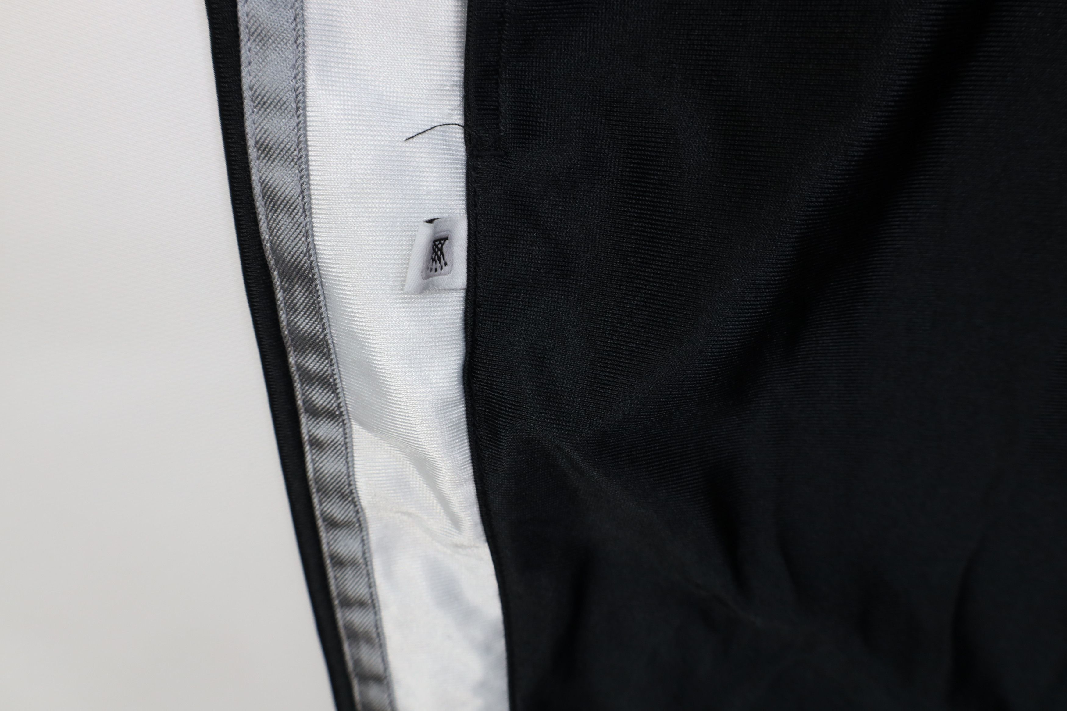 Adidas Vintage Y2K Adidas Striped Wide Leg Tearaway Pants Black Size US 40 / EU 56 - 7 Thumbnail