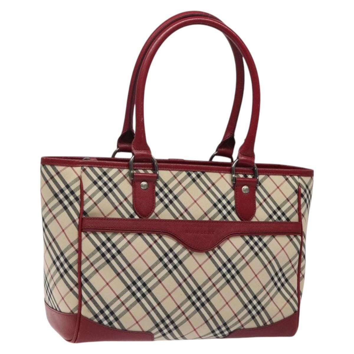 Burberry Burberry Nova Check Tote Leather Size ONE SIZE - 1 Thumbnail