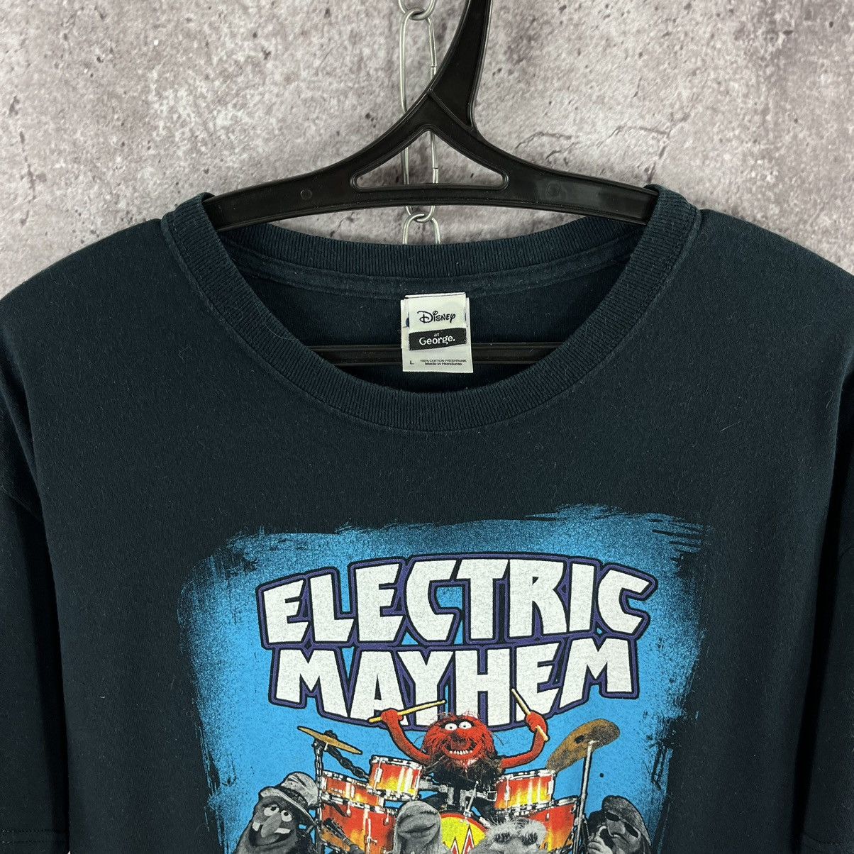Disney × George × Gildan Vintage 2000s Disney Tee Electric Mayhem “One Night Only” Size US L / EU 52-54 / 3 - 2 Thumbnail