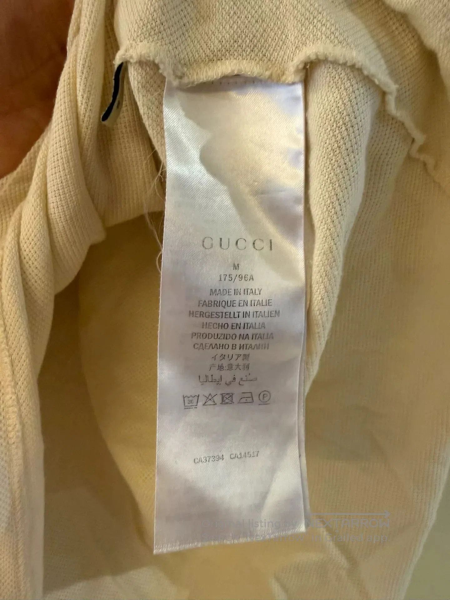Gucci gucci double g embroidered short sleeve polo. Size US M / EU 48-50 / 2 - 3 Thumbnail