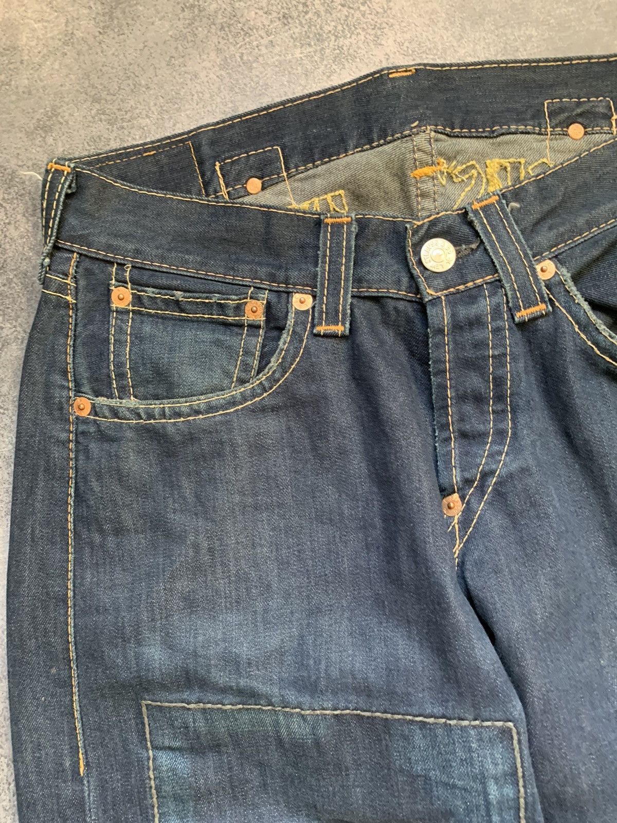 Hysteric Glamour × Levi's Vintage Hysteric Glamour Balenciaga Style Levis Jeans Size US 33 - 11 Thumbnail