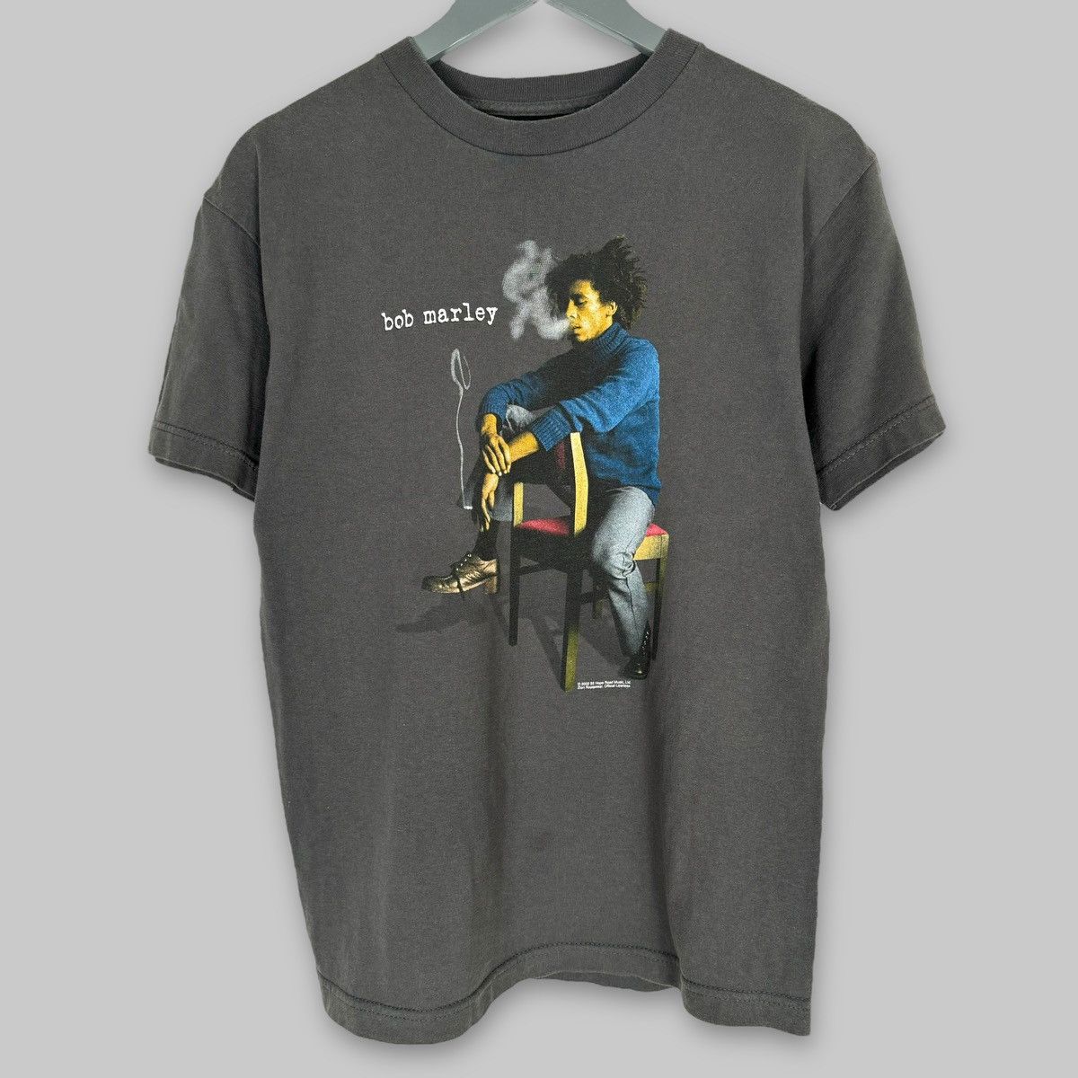Bob Marley Vintage 2002 Bob Marley Smoke Herb Rare Design T Shirt Size US M / EU 48-50 / 2 - 1 Thumbnail