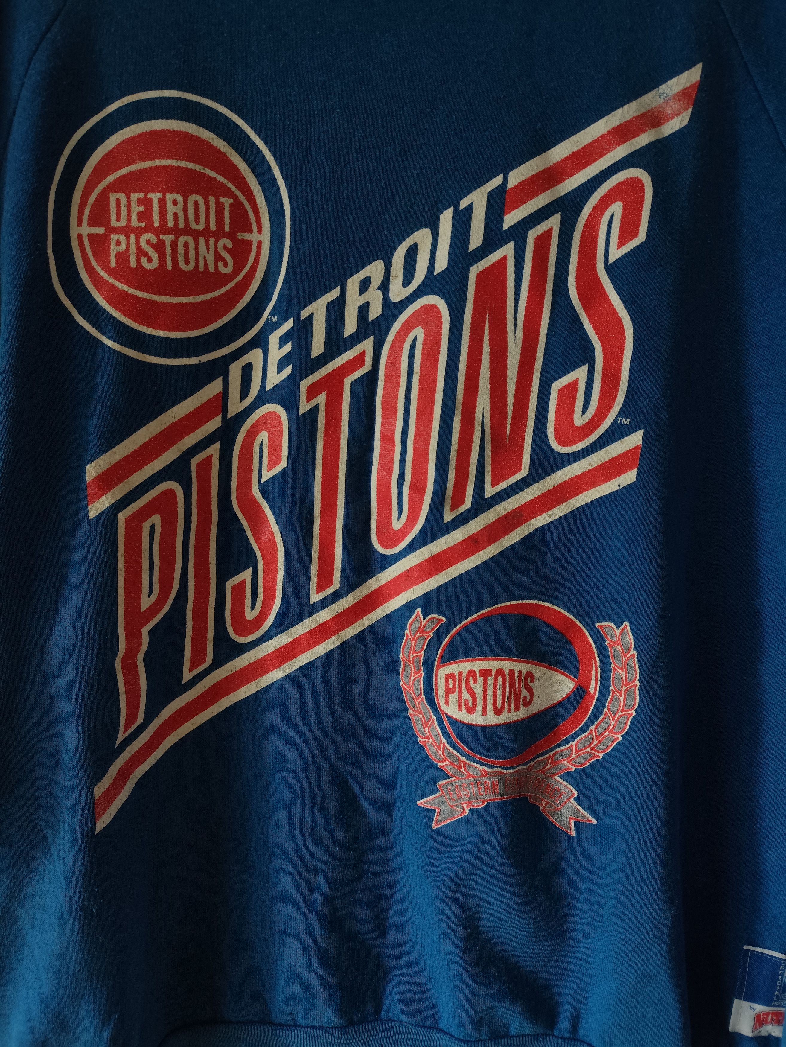 NBA × Nutmeg × Vintage Vintage Detroit Pistons basketball team NBA sweatshirt 90s Size US XL / EU 56 / 4 - 3 Thumbnail