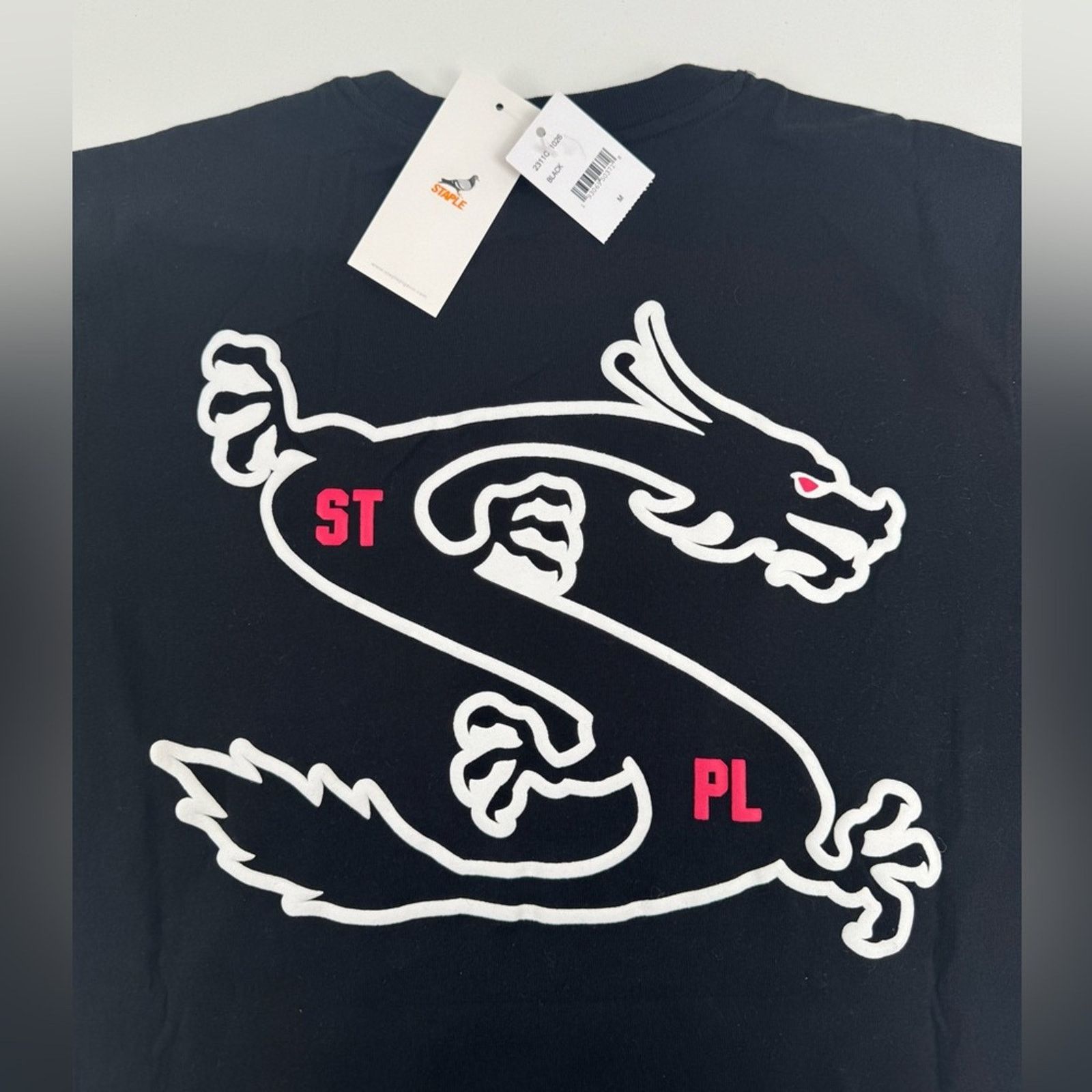 Staple Staple Men's Size Medium archived T-shirt w/Dragon back hit Size US M / EU 48-50 / 2 - 3 Thumbnail