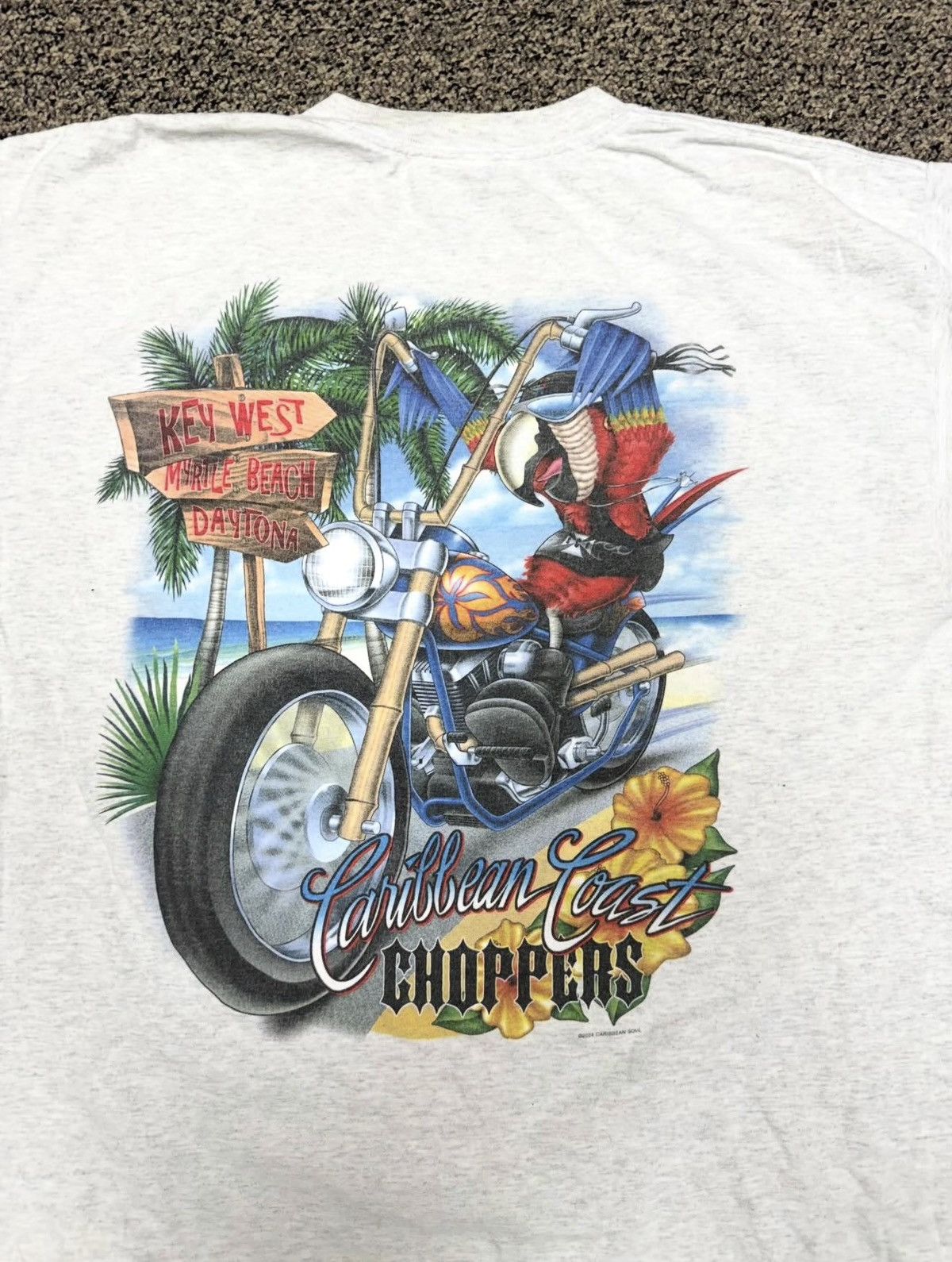 West Coast Choppers Caribbean Coast Choppers tee Size US XL / EU 56 / 4 - 2 Thumbnail