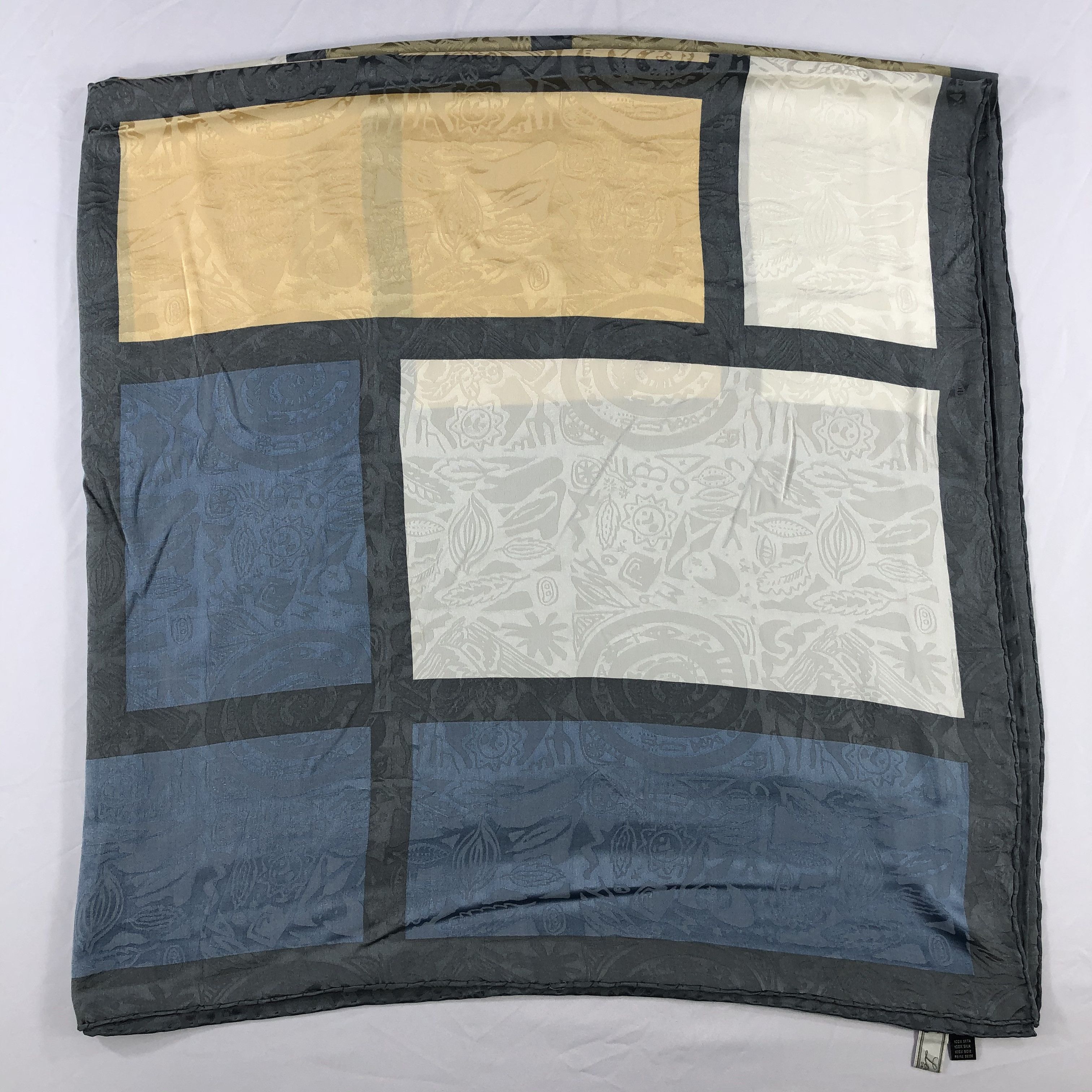 Vintage Vintage Leilian Silk Scarf Size ONE SIZE - 3 Thumbnail