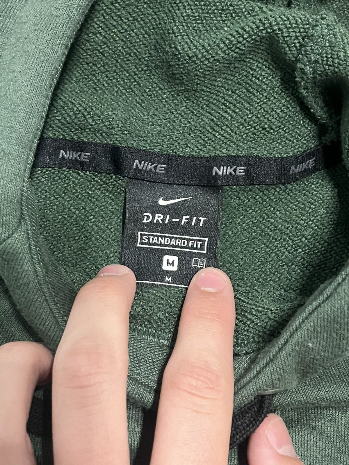 Nike Nike green hoodie Size US M / EU 48-50 / 2 - 4 Thumbnail