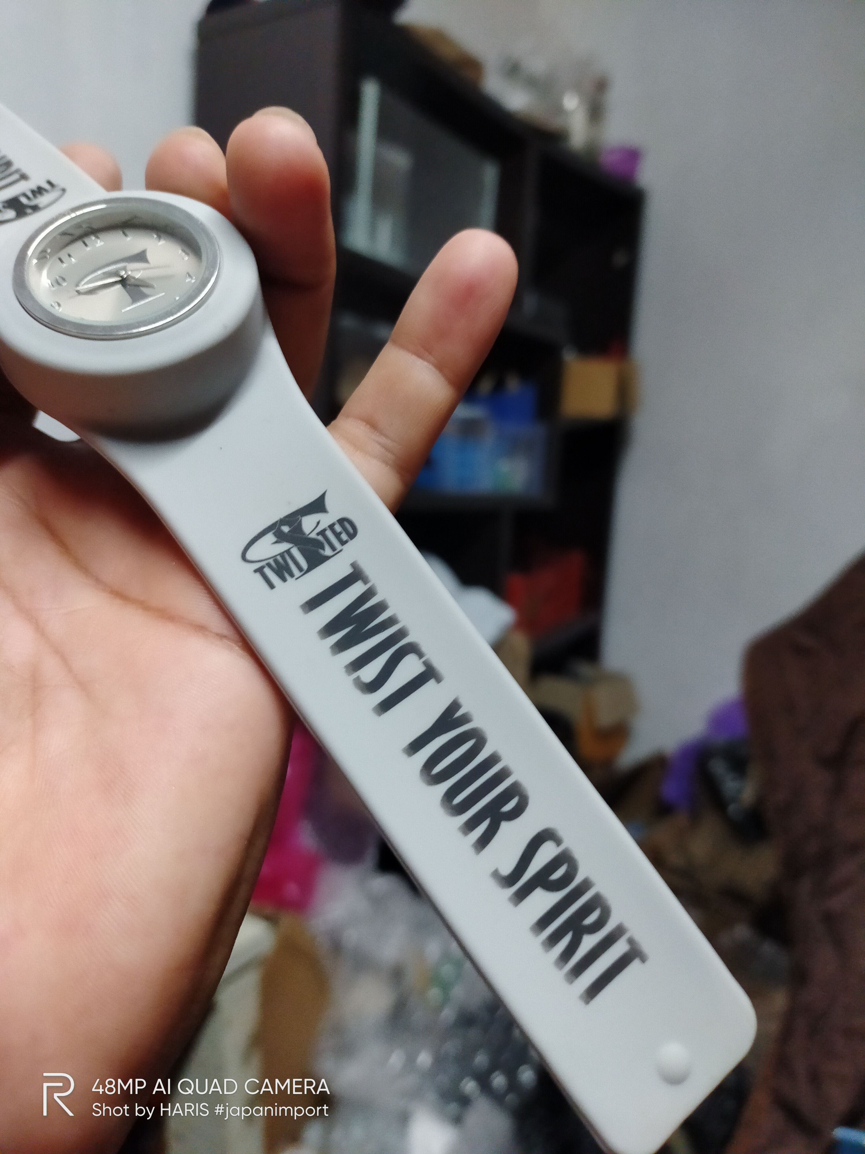 Japanese Brand TWISTED 💥TWIST YOUR SPIRIT (FLAP WATCH STRAP) Size ONE SIZE - 7 Thumbnail