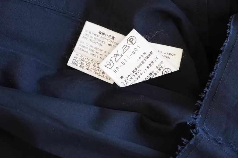 Yohji Yamamoto Yohji Yamamoto11AW Multi Placket Black Shirt 2503-Nextarrow Size US M / EU 48-50 / 2 - 5 Thumbnail