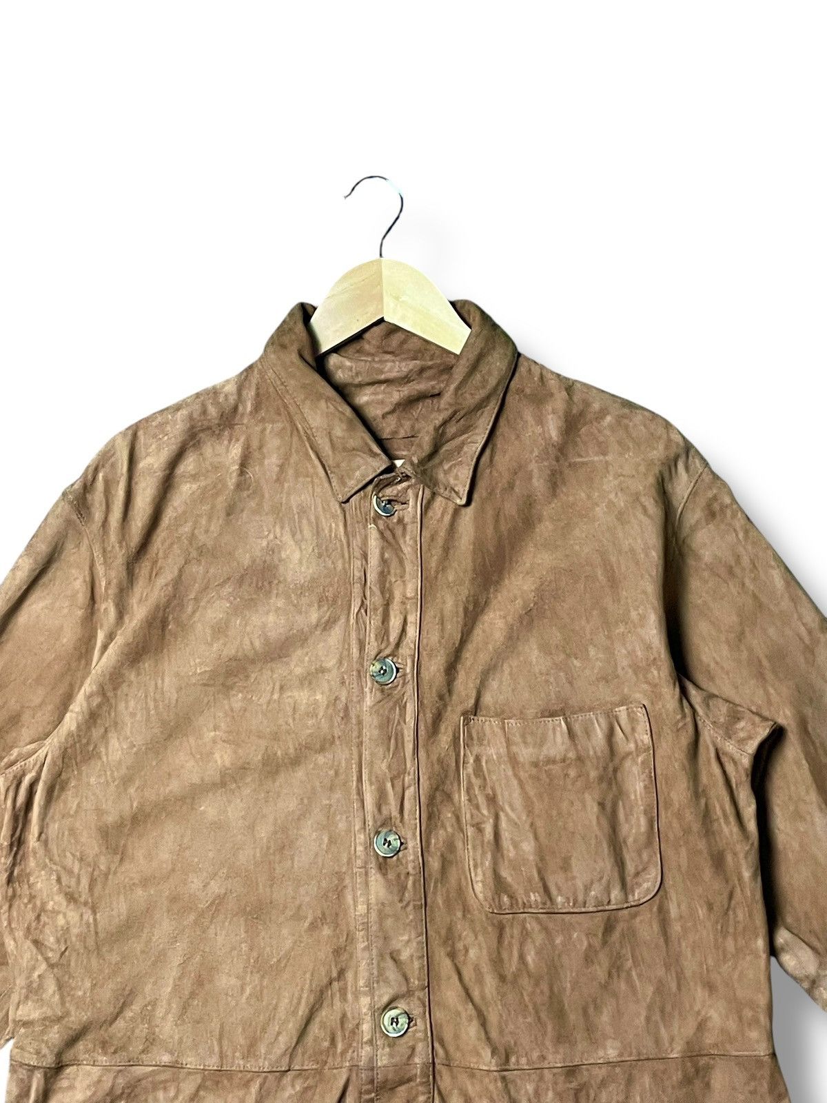 Vintage Vintage Peter Keen Leather Suede Jacket (45) Size US S / EU 44-46 / 1 - 4 Thumbnail