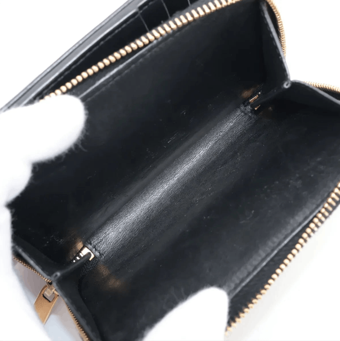 Saint Laurent Paris Johan Leather Compact Wallet Size ONE SIZE - 5 Thumbnail