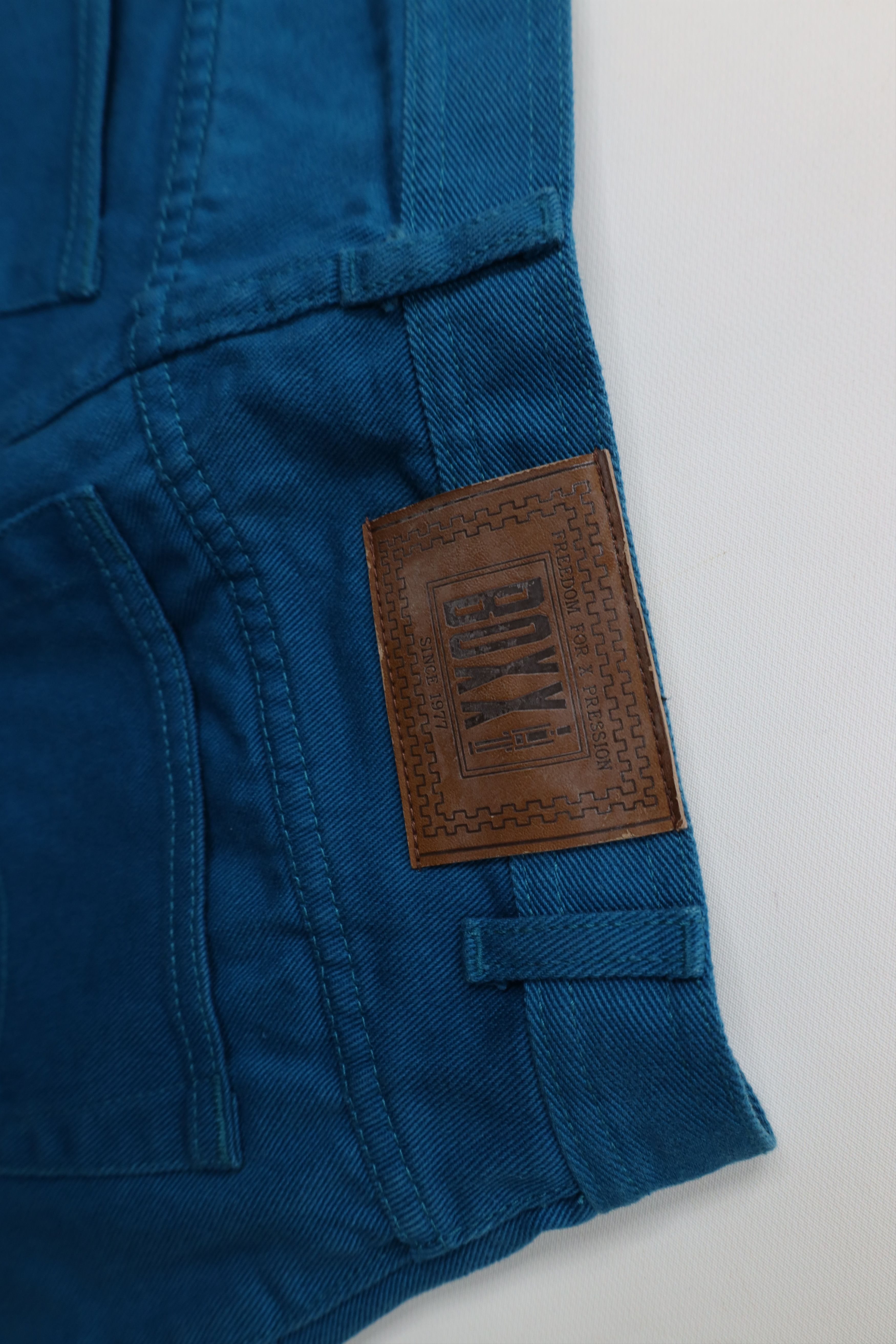 Vintage Deadstock Vintage 90s Streetwear Fit Denim Jenas Blue Size US 31 - 12 Thumbnail