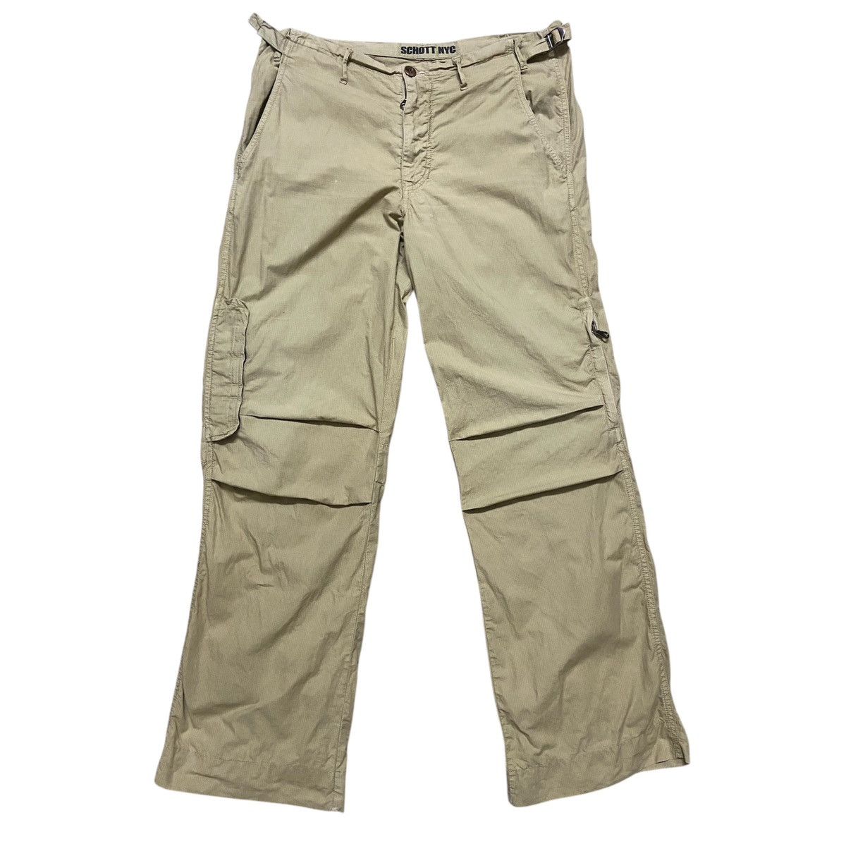 Schott × Tornado Mart Schott NYC Ripstop Tactical Cargo Trousers Size US 36 / EU 52 - 1 Thumbnail