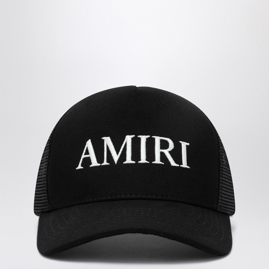 Amiri o1d2blof0226 Size: OS / Logo Baseball Cap / Hat in Black Size ONE SIZE - 1 Thumbnail