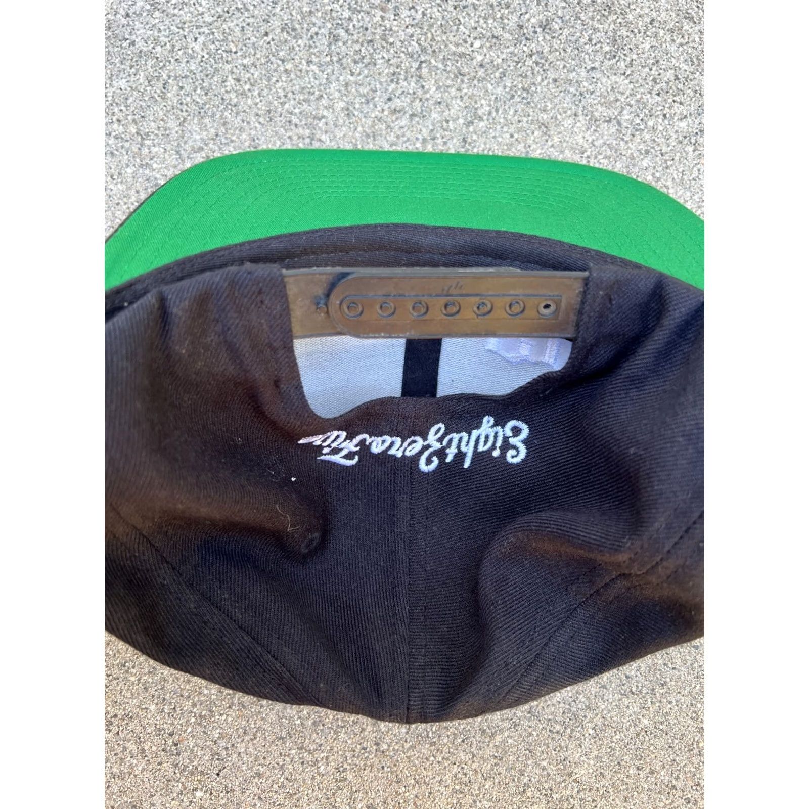 Vintage YUPOONG 805 Area Code Snapback Hat Men's One Size Wool Blend Cap Santa Barbara Black Wool Blend Snapback Hat Mens One Size Santa Barbara Size ONE SIZE - 4 Thumbnail