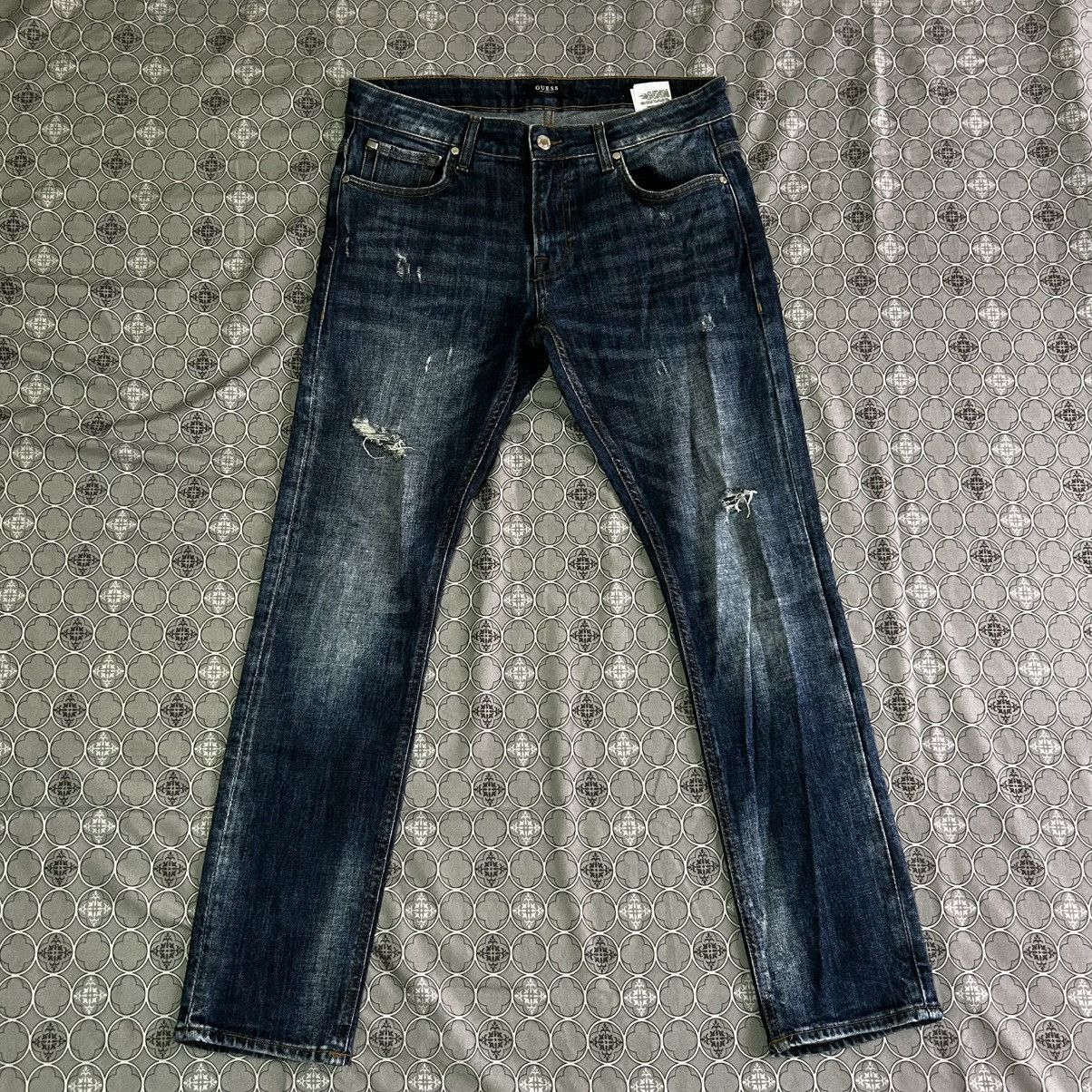 Guess Authentic Guess Los Angeles Miami Super Skinny Jeans Size US 33 - 1 Thumbnail