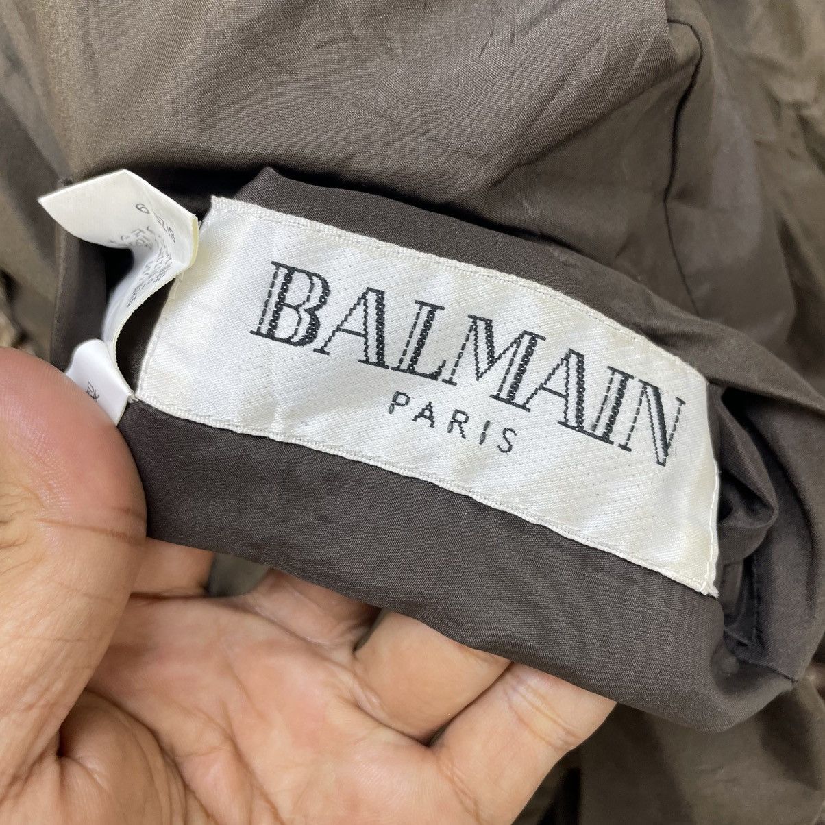 Balmain 💥Balmain Faux Fur Reversible Jacket Size M / US 6-8 / IT 42-44 - 13 Thumbnail