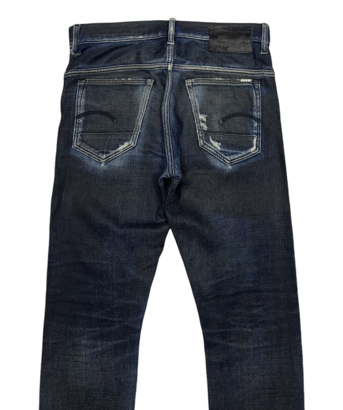 G-Star G-Star Raw Waxed Distressed Denim Rick Owen’s Style Size US 32 / EU 48 - 6 Thumbnail