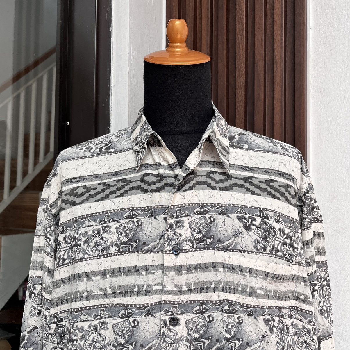 Gianni Valentino × Valentino 90s Italian Designers Gianni Valentino Button Ups Shirt Size US L / EU 52-54 / 3 - 3 Thumbnail