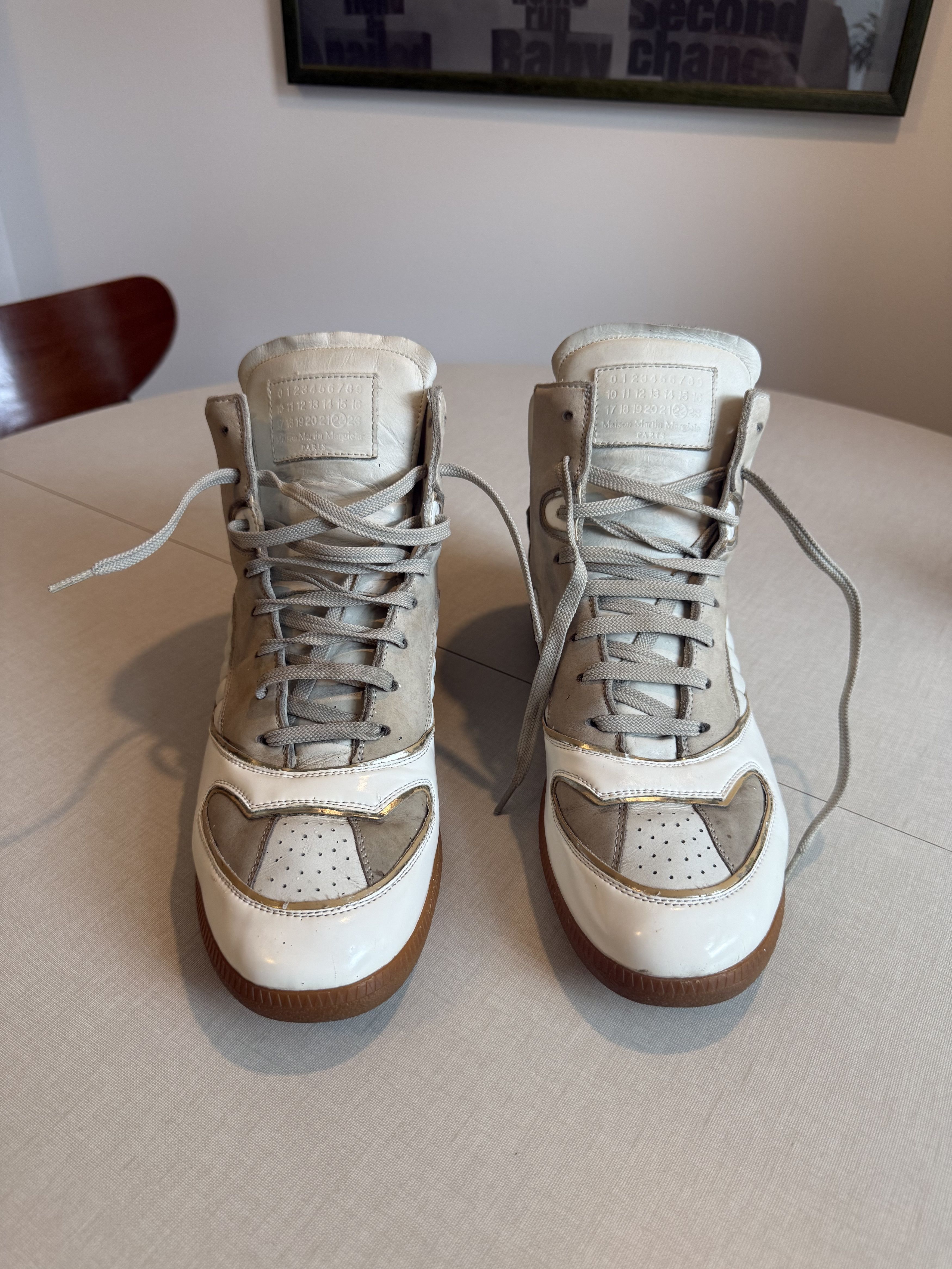 Maison Margiela Replica High Top Boxing Shoe