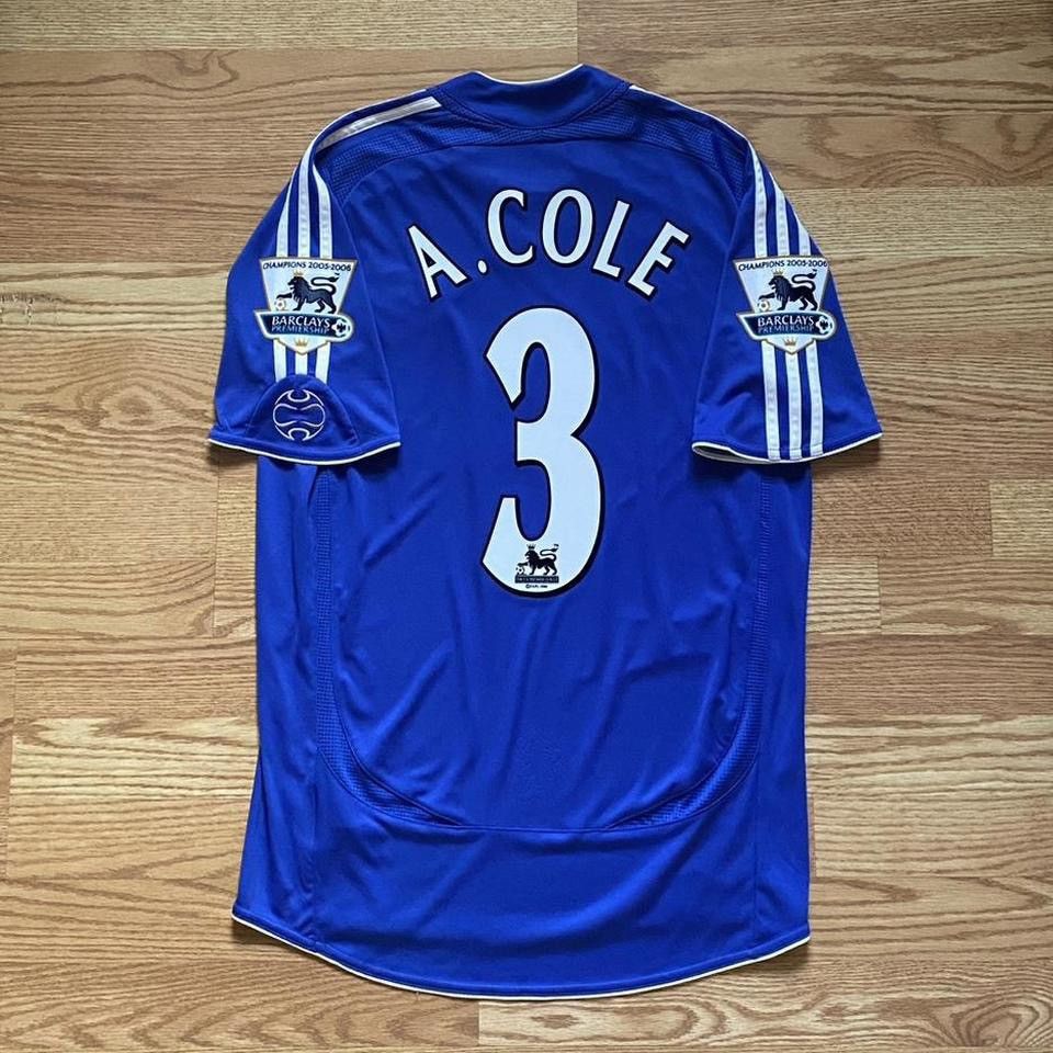 CHELSEA A.COLE 3番 サッカーウェア チェルシー 25-26 HOME『Chelsea Foundation』裾スポンサー 対応
