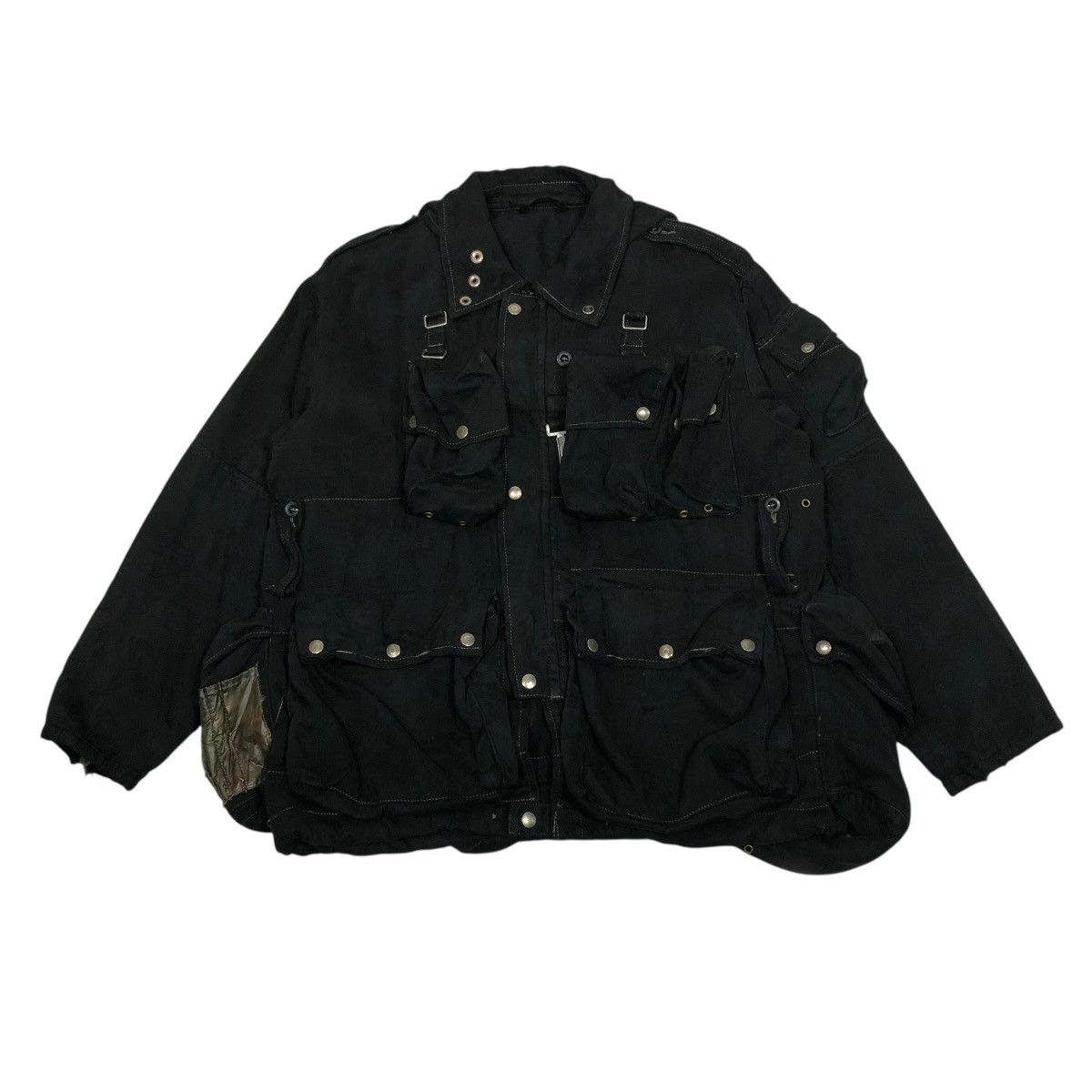 Japanese Brand 🔥VINTAGE BOMBER JACKET BONDAGE UTILITY PARACHUTE ISSEYMIYAKE Size US M / EU 48-50 / 2 - 1 Thumbnail
