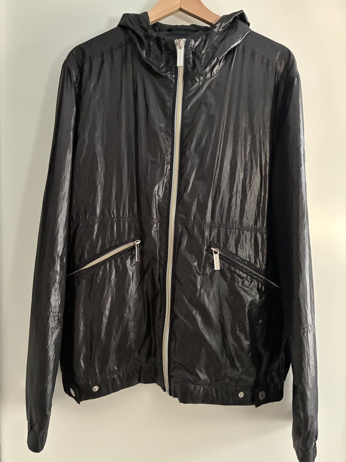 Calvin Klein Calvin Klein Black Windbreaker Jacket Size US L / EU 52-54 / 3 - 1 Thumbnail