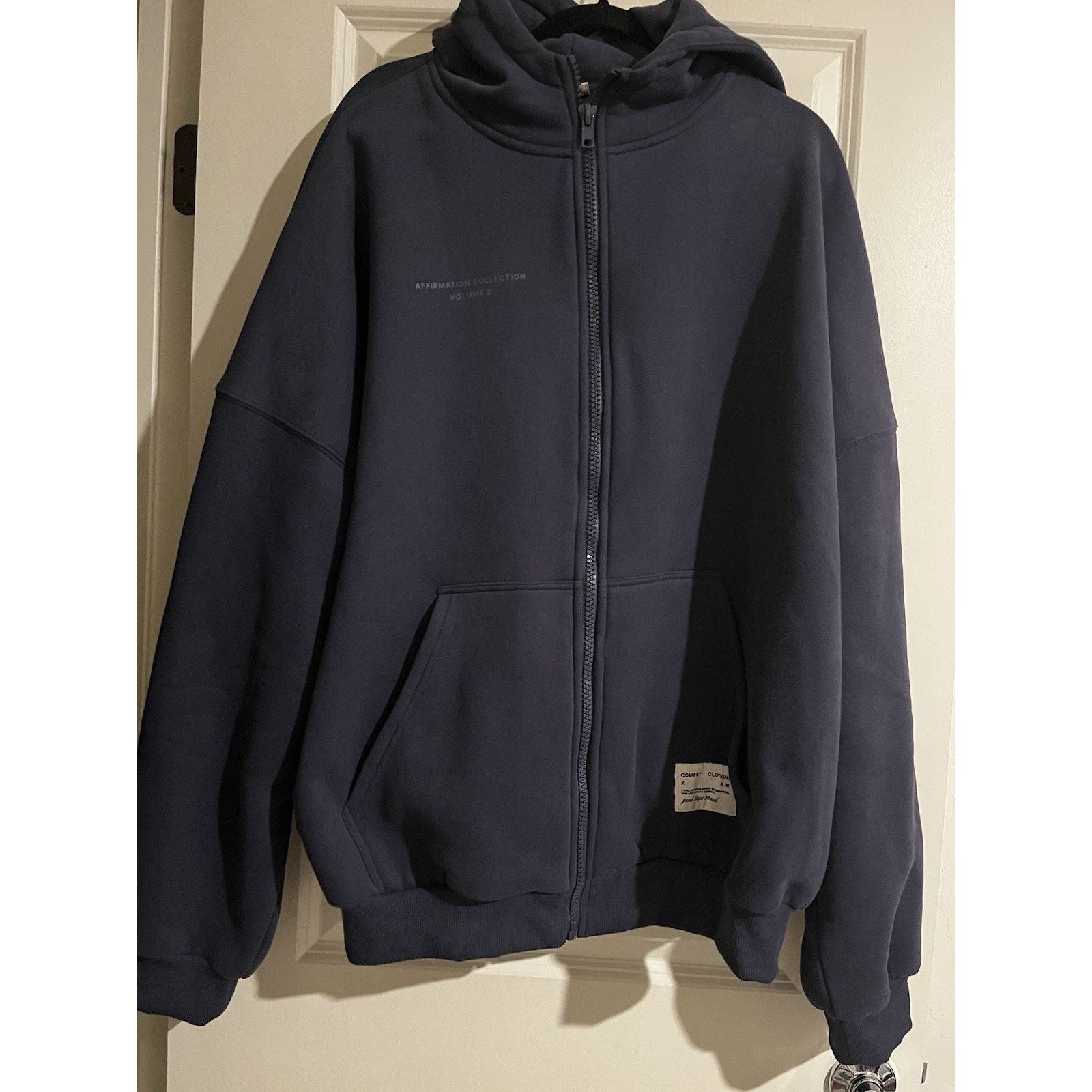 Other Comfrt Clothing 2XL Hoodie Affirmation Vol 9 Navy Oversized Size US XXL / EU 58 / 5 - 1 Thumbnail