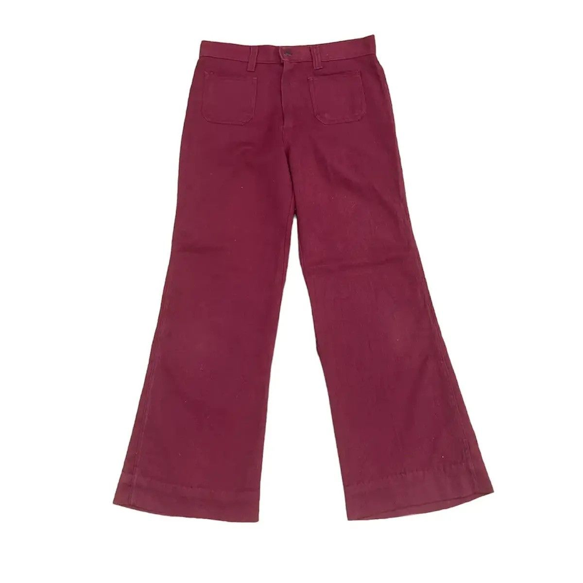 Japanese Brand HOT ITEMS 🔥 FLARE TROUSERS JAPANESE VINTAGE WIDE LEGS PANTS Size US 28 / EU 44 - 1 Thumbnail