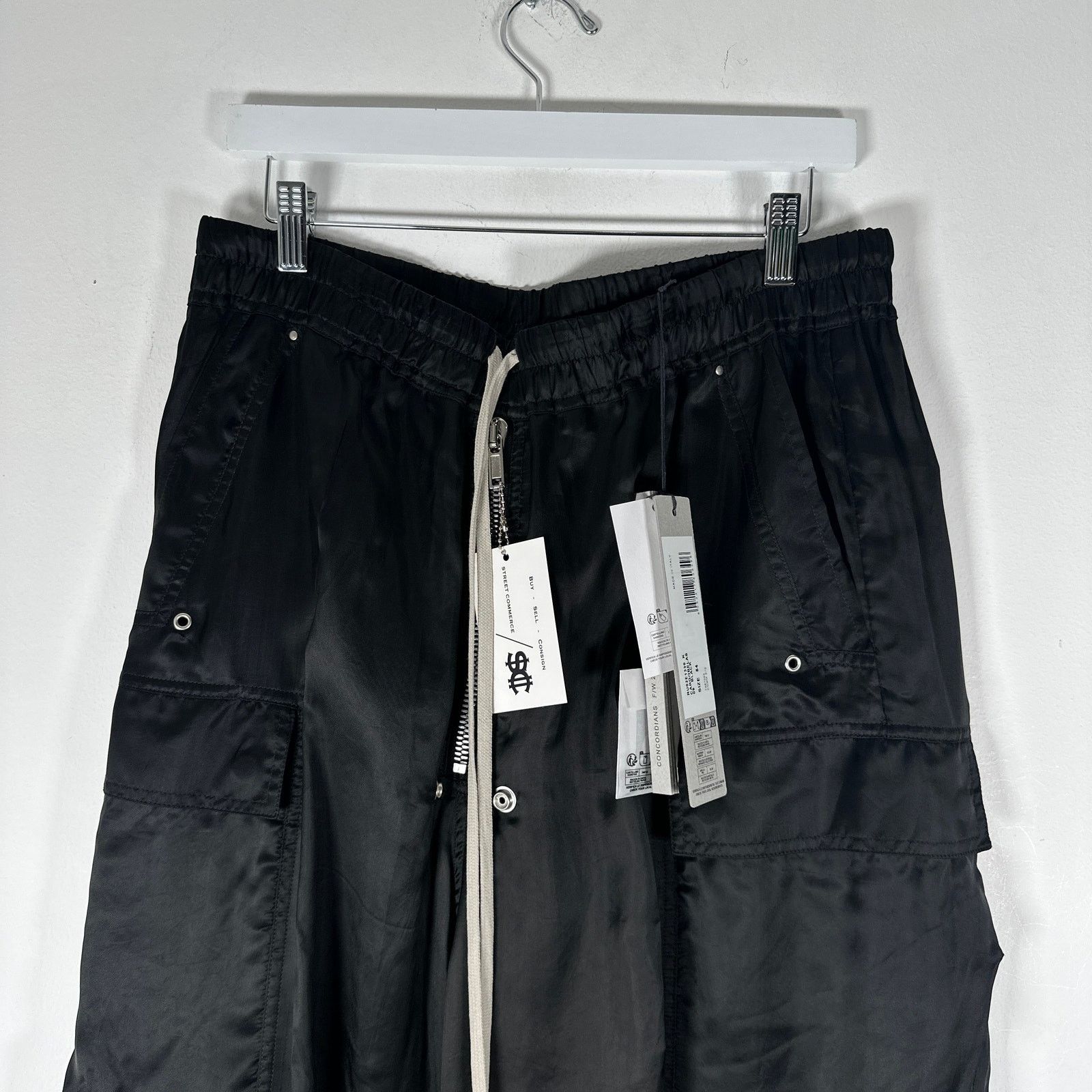 Rick Owens Rick Owens FW25 Concordians Satin Cargobelas Size XL Size US 38 / EU 54 - 2 Thumbnail