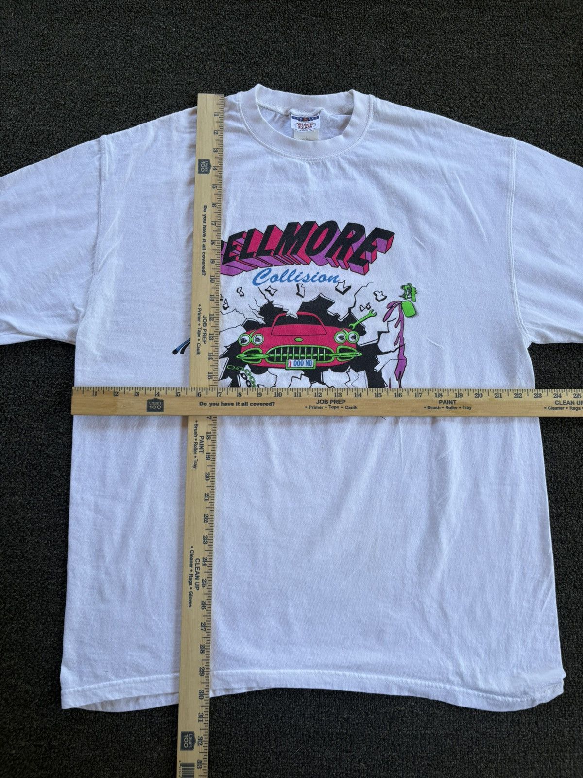 Other Vintage 90s Bellmore Collision Auto Body Shop Tee Jerzees XL Size US XL / EU 56 / 4 - 4 Thumbnail