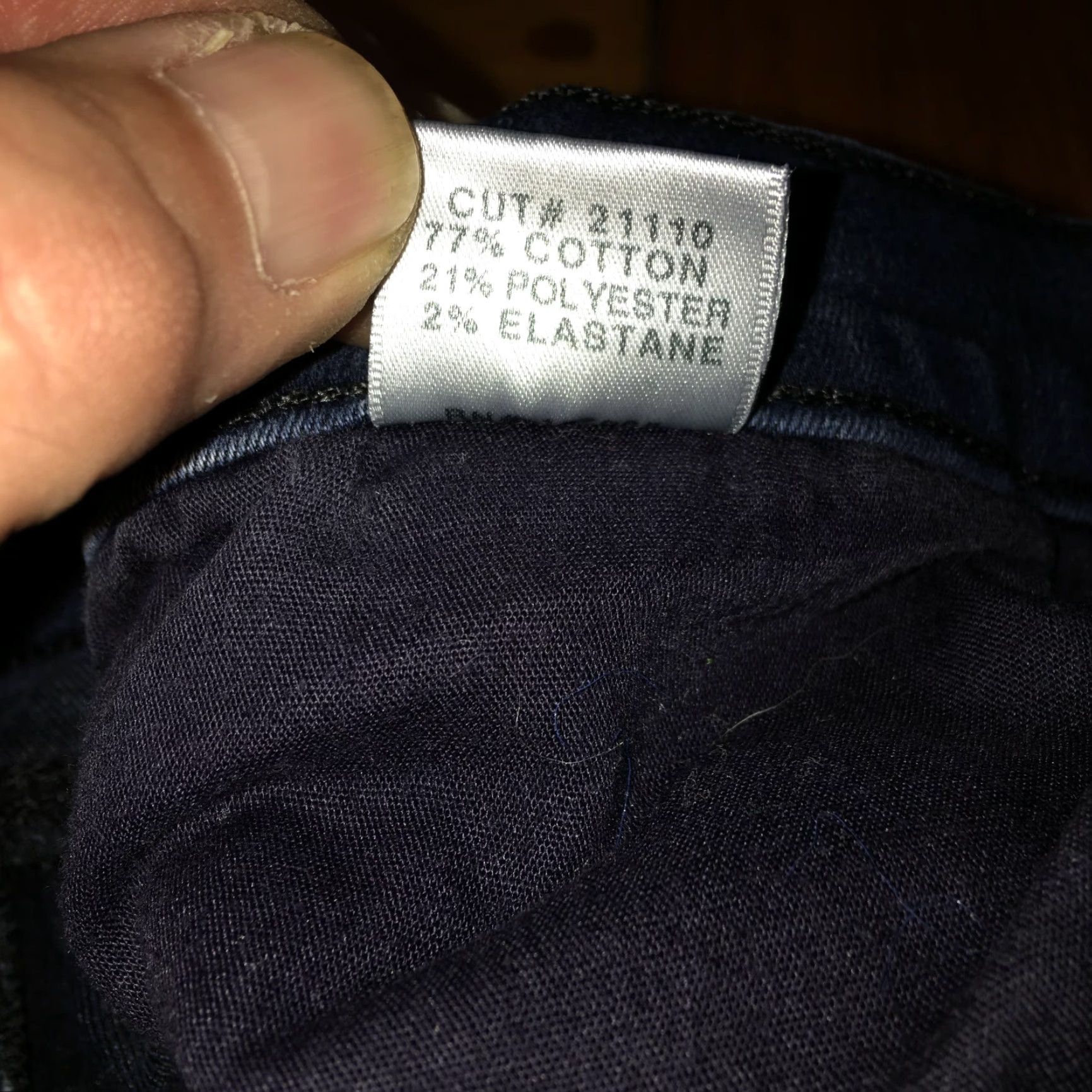 J Brand J Brand Womens Jeans Skinny Blue Denim 31 Regular 30 Inseam 5-Pocket Belt Loops Elastic Comfort Kane Elsa Model Size 24" / US 00 / IT 34 - 6 Thumbnail