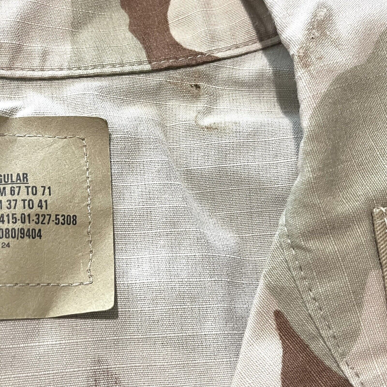 American Apparel 1999 US Air Force Major Desert Camo Uniform Coat Medium Reg Size US M / EU 48-50 / 2 - 9 Thumbnail