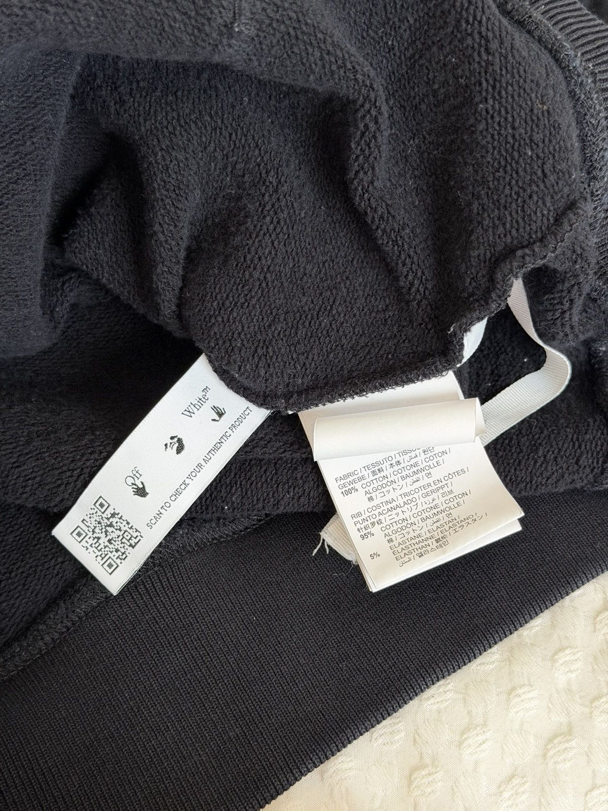 Off-White Off White Helvetica Hoodie Size US M / EU 48-50 / 2 - 14 Thumbnail