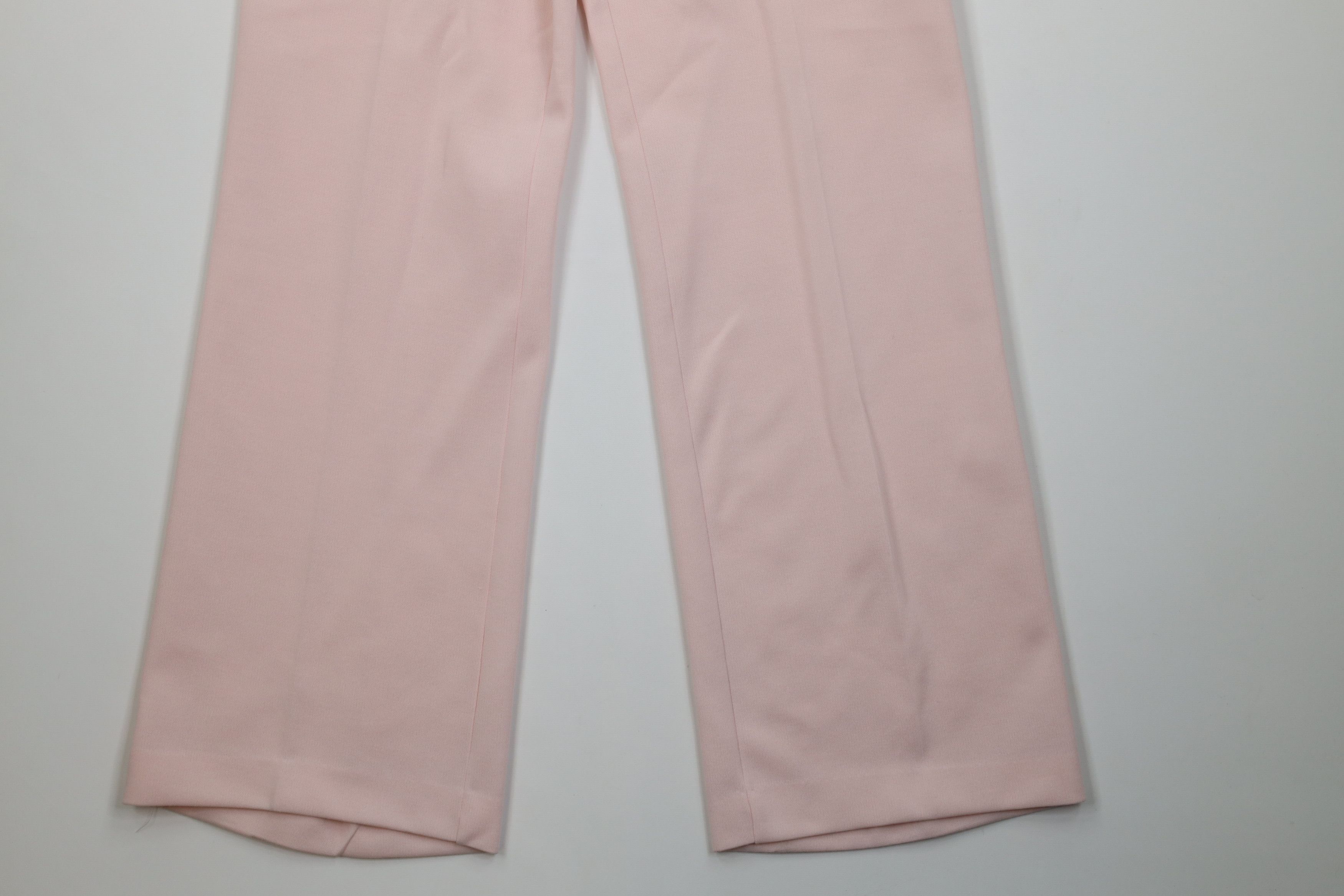 Vintage Vintage 60s 70s Streetwear Bell Bottoms Pants Pink USA Size 36" / US 14 / IT 50 - 4 Thumbnail
