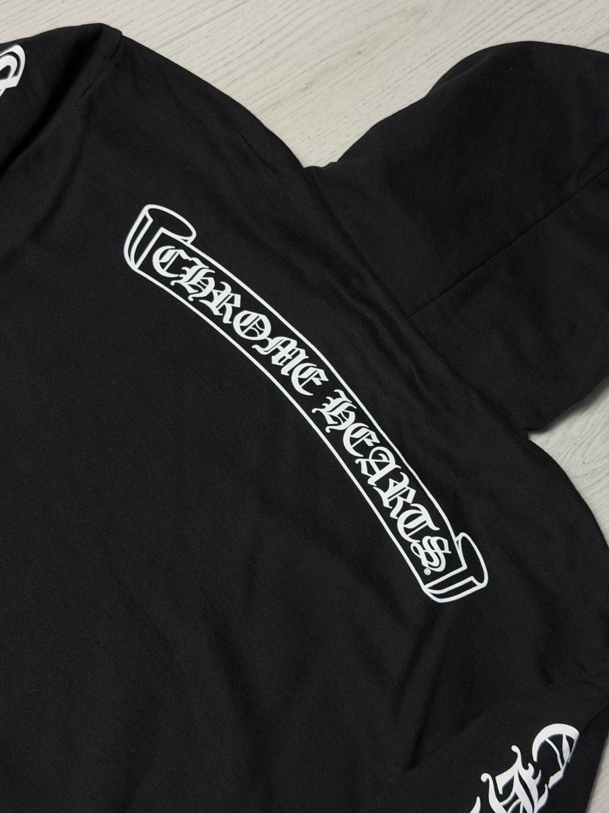 Chrome Hearts Chrome Hearts Scroll Sleeve Print Hoodie Size US S / EU 44-46 / 1 - 8 Thumbnail